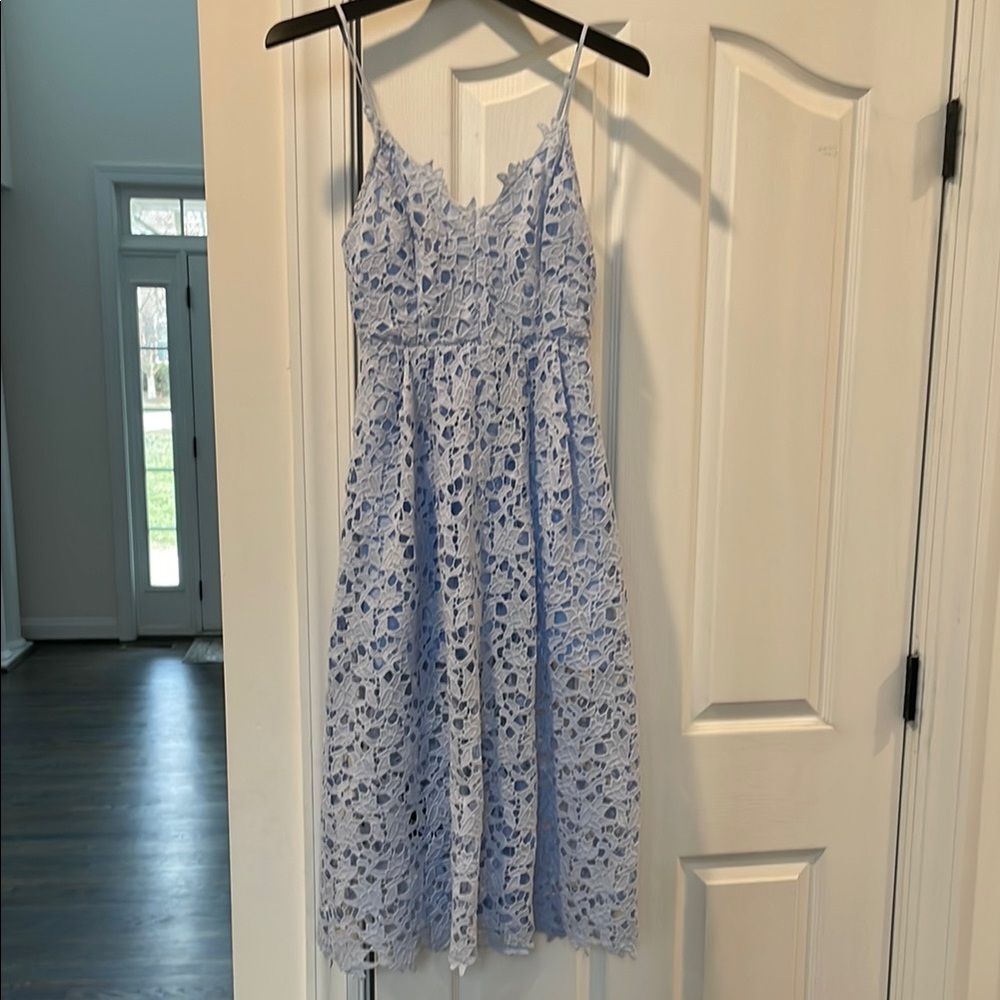ASTR the Label Blue Lace Dress